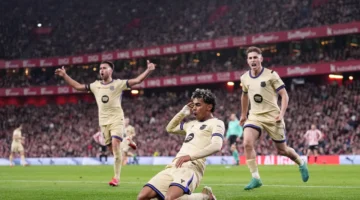 توقيت مباراة نيوكاسل يونايتد وبرشلونة في ذهاب دور الـ16 من دوري الأبطال